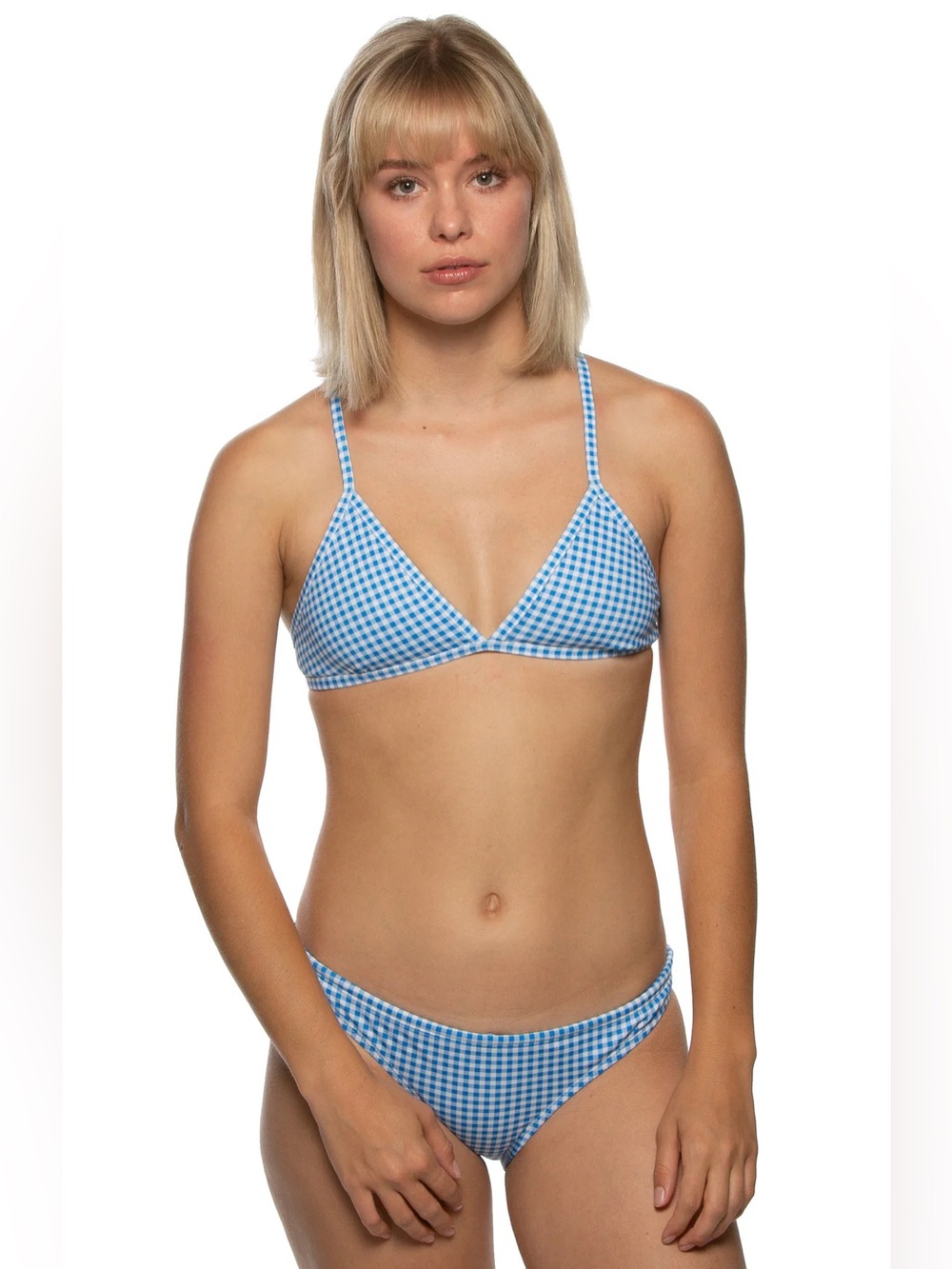 Jolyn Bali Checkered Bikini Bottom Size Medium